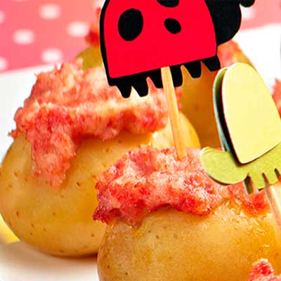 Minibaked Potato Recheada de Catupiry® Original e Linguiça