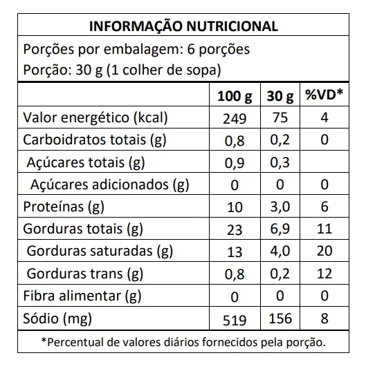 Requeijão Cremoso-sabor Azeitonas-Pretas Copo180-g