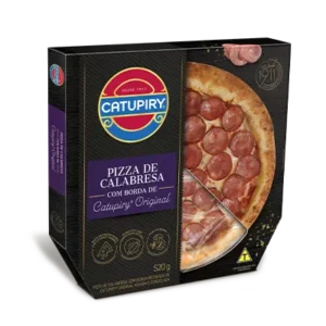 Pizza de Calabresa com Borda Recheada de Catupiry® Original 520g
