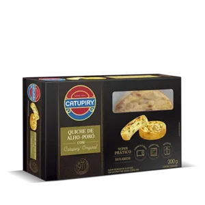 Quiche de Alho-Poró com Catupiry® Original 200g